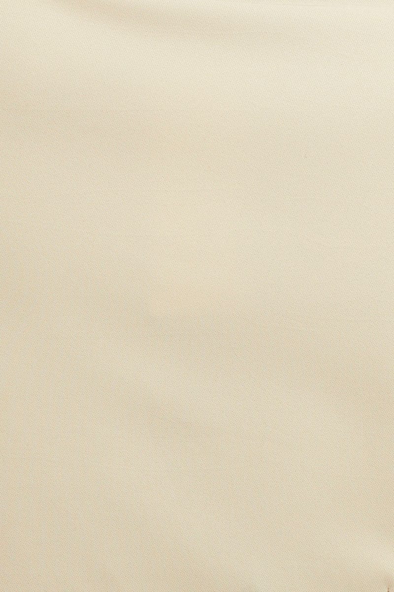 Beige Crop Jacket Long Sleeve - Image 6
