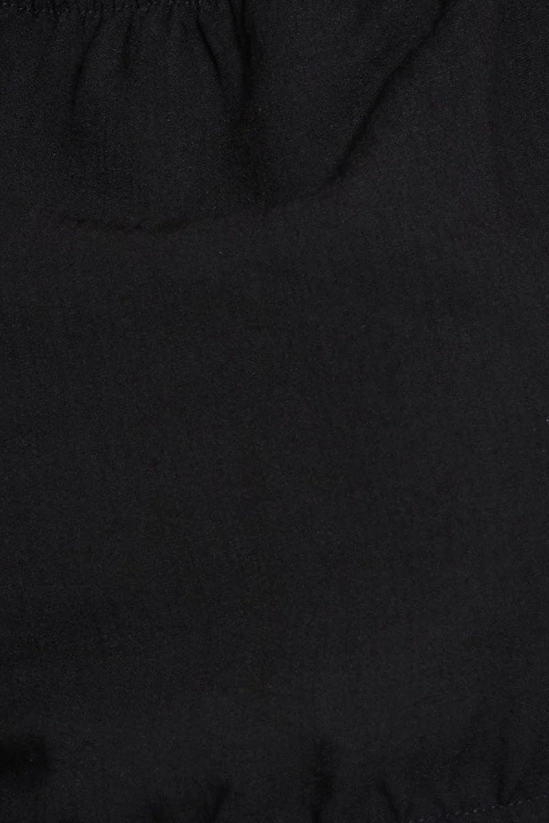 Black Crop Top Halter - Image 6