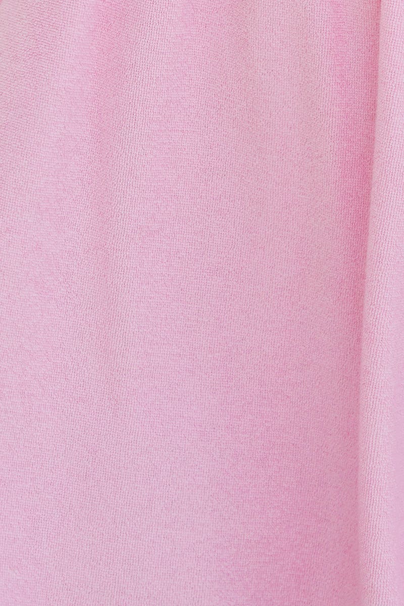 Pink Track Shorts Terry - Image 8